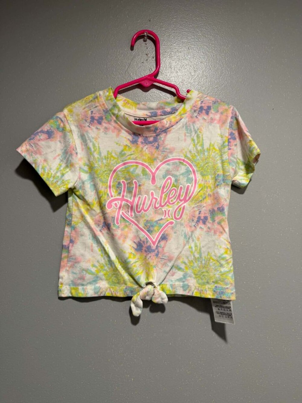 Toddler Girl Hurley T-Shirt Size 4